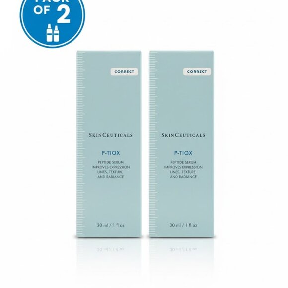 SkinCeuticals P-TIOX Wrinkle-Modulating Peptide Serum – 1.0 oz / 30 mL – 2 PACK - Picture 1 of 3